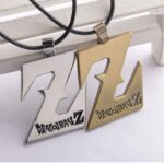 Dragon Ball Z Logo Necklace Pendant Gold Silver