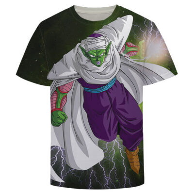 Dragon Ball Z Cool Goku Spirit Bomb Energy Art T-Shirt - Saiyan Stuff