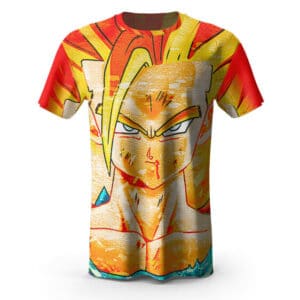 Super Saiyan 2 Gohan SSJ2 Graffiti Style T-Shirt
