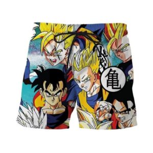 Classic Dragon Ball Z Cool Son Gohan Stylish 3D Summer Shorts