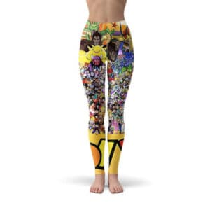 Dragon Ball Z Characters Women Compression Fitness Leggings Tights