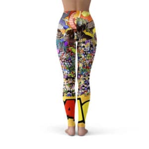 Dragon Ball Z Characters Women Compression Fitness Leggings Tights