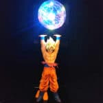 Dragon Ball Genki Dama Spirit Bomb Super Saiyan Son Goku DIY Lamp