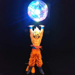 Dragon Ball Genki Dama Spirit Bomb Super Saiyan Son Goku DIY Lamp