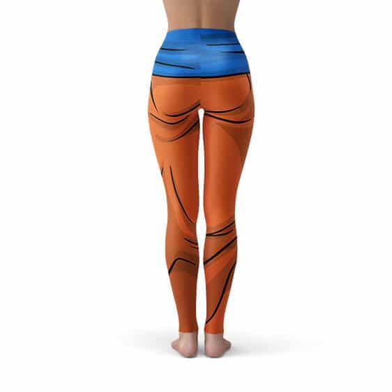 Dragon Ball Son Goku Orange Belt Fitness Gym Compression Leggings Pants