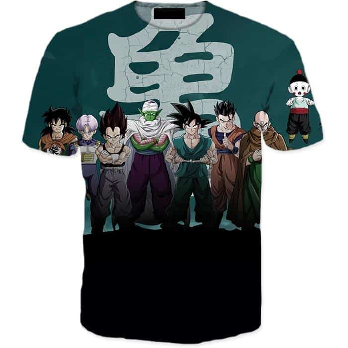 Dragon Ball Z Heroes Dark Black Badass 3D T-Shirt