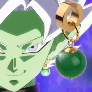 Dragon Ball Supreme Kais Potara Goku Black Fusion Zamasu Cosplay Earrings