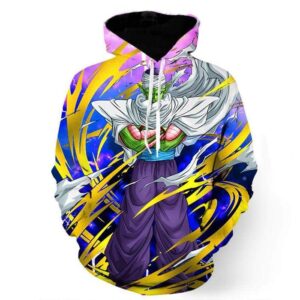DBZ Anime Piccolo Evil King Tornado Power Streetwear Cool Design Hoodie