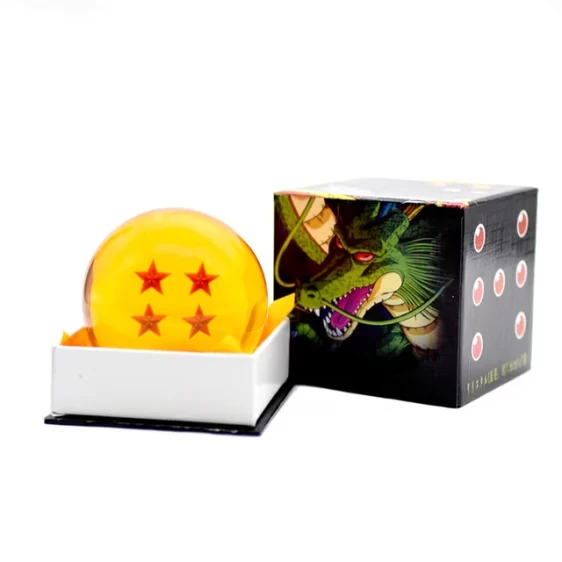 3 Inch 7.5cm Big Size Dragon Ball Z Orange Crystal Ball 1 to 7 Star