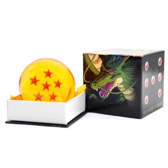 3 Inch 7.5cm Big Size Dragon Ball Z Orange Crystal Ball 1 to 7 Star