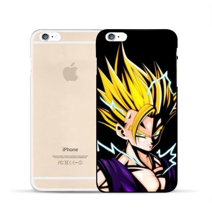 Dragon Ball Gohan Super Saiyan Kid Fan Art Amazing iPhone 5 6 7 s Plus Case