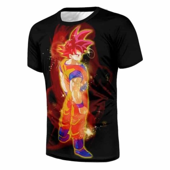 Dragon Ball Goku Super Saiyan Rose Japan Anime Cool Design T-Shirt