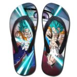 Dragon Ball Gogeta Vegeto Fusion Kamehameha Sandals Flip Flops Shoes