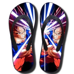 Dragon Ball Goku Kamehameha Skill Summer Sandals Flip Flops Shoes