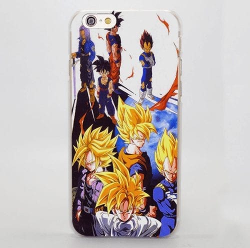 USA Seller Apple iphone 6 & 6S Anime Phone case Cover DBZ Cool Goku & Gohan 