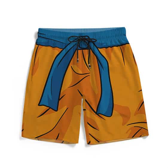 Son Goku Orange Costume DBZ Cosplay Swimming Trunks