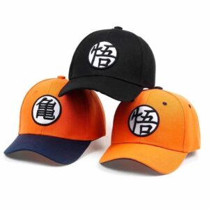 Master Roshi Goku Kame Symbol Orange Black Baseball Cap