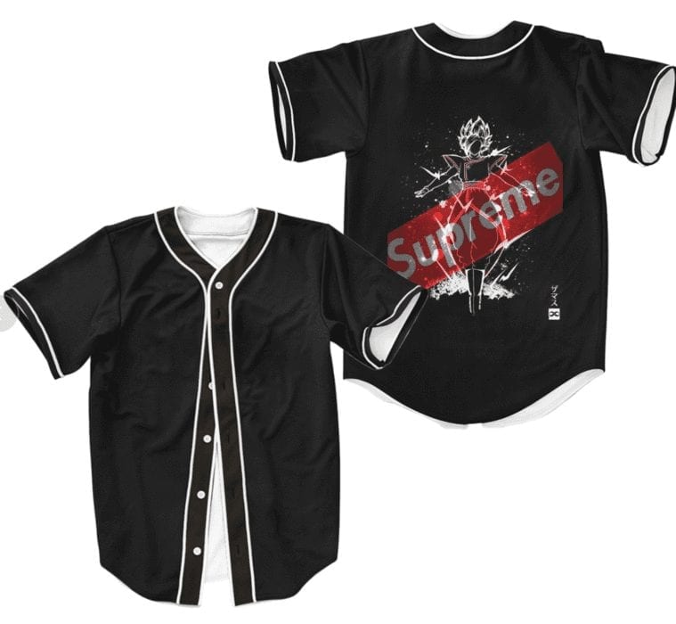 DBZ Goku Black Fused Zamasu Supreme Baseball Jersey