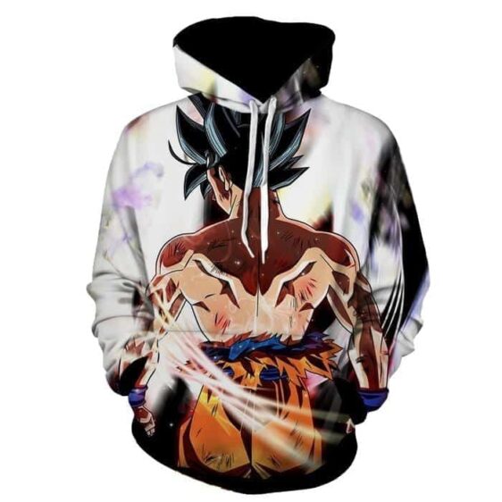 Dragon Ball Super Legendary Goku Bruised Back Hoodie
