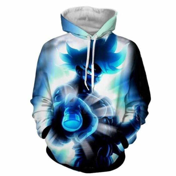 Dragon Ball Super Blue Son Goku Epic Ultra Instinct Hoodie