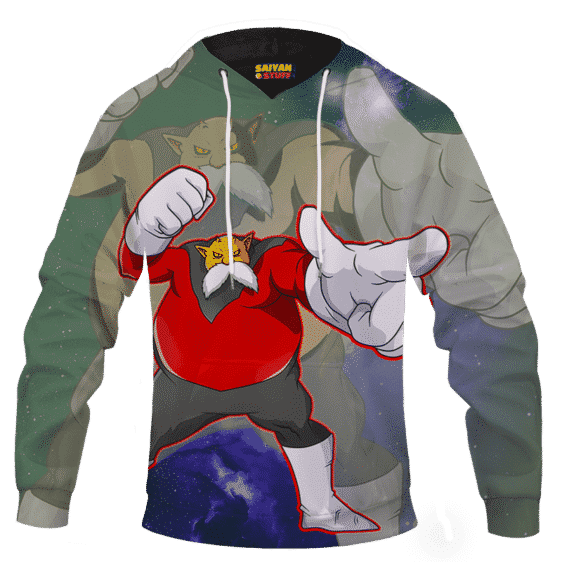 Dragon Ball Super The Fearless Toppo In Bloodlust Hoodie