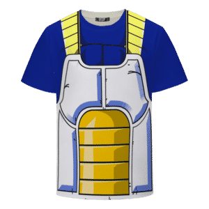 Dragon Ball Z Vegeta Inspired Fashionable Cosplay T-Shirt