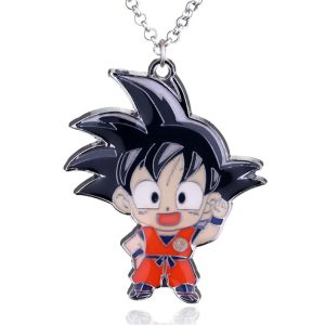DBZ Son Goku's Cheerful Cheeky Grin Pendant Necklace