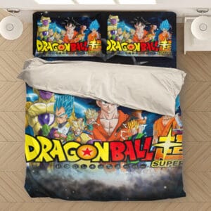 Dragon Ball Super Characters With Frieza Bedding Set