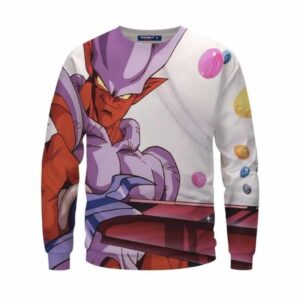 Dragon Ball Z Provoking Janemba Holding A Sword Awesome Sweatshirt