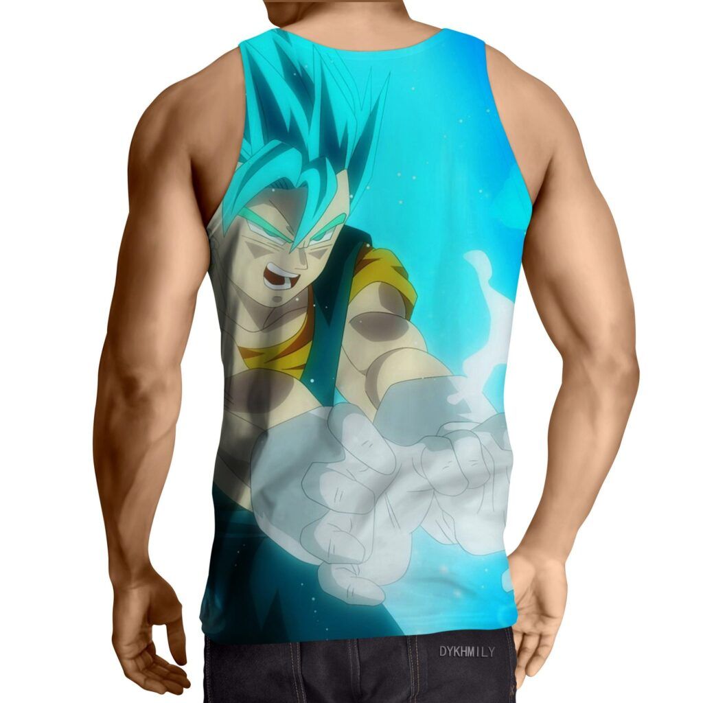 Dragon Ball Vegito Kamehameha Unique 3D Print Tank Top