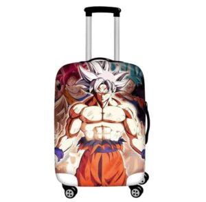Intense Goku Super Saiyan God And Ultra Instinct Luggage Cover