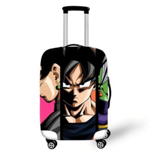 Son Goku Zamasu Goku Black Potara Earring Suitcase Cover