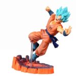 Dragon Ball Z Super Saiyan Blue Hair Son Goku Action Figure