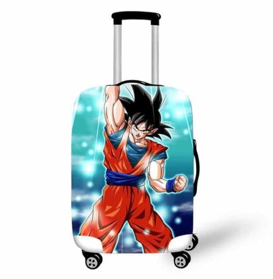 Dragon Ball Z Son Goku Spirit Energy Travel Luggage Cover