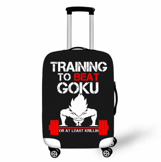 Training To Beat Goku Black Protective Luggage Cover