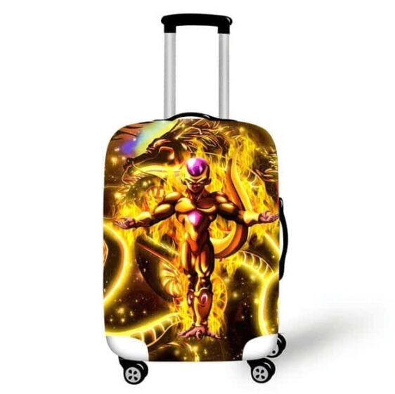 Frieza Golden Form With Shenron Protective Suitcase Cover