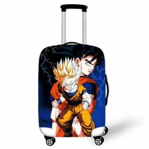 Angry Son Gohan And Son Goku Suitcase Protective Cover