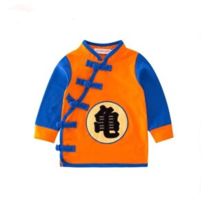 Dragon Ball Z Kanji Logo Long Sleeve Cosplay Baby Sweatshirt