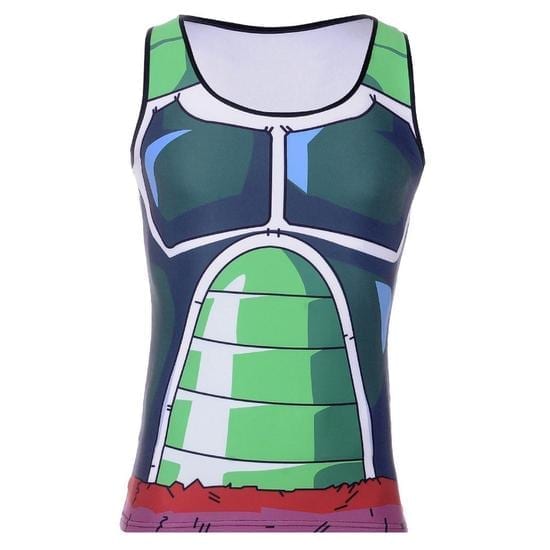 Bardock Saiyan Army Battle Suit Armor 3D Skin Tank Top