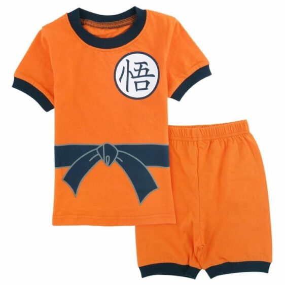 Dragon Ball Z Son Goku Costume Cosplay Shirt And Shorts Set