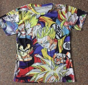 Classic Dragon Ball Z Cool Gohan Stylish 3D T-Shirt - Saiyan Stuff