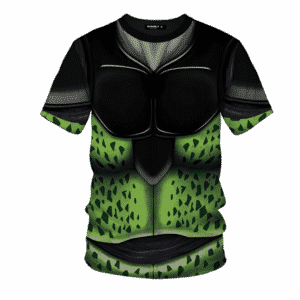 DBZ Body Armor Suit Of Bio-Android Cell Cosplay T-Shirt