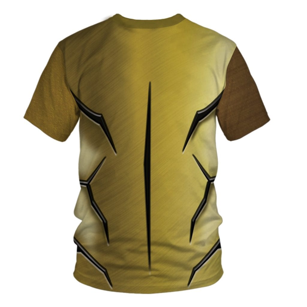 DBZ Perfected Golden Frieza Body Armor Cosplay T-Shirt - Image 2