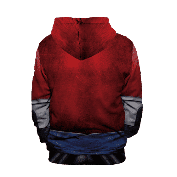 Dragon Ball Z Gohan Inspired Hoodie Suit In Super Saiyan 4 - Image 2