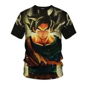 Dragon Ball Z The Remarkable Son Goku Black Pullover T-Shirt