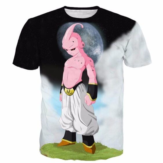 DBZ Anime Kid Buu Galaxy Hipster Full Print 3D T-Shirt