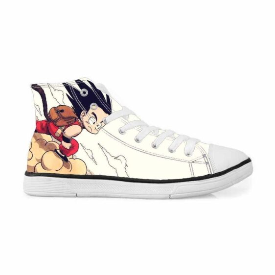 DBZ Kid Goku Flying Nimbus Cloud Classic Sneakers Converse Shoes