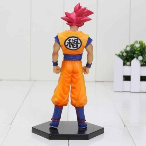 DBZ Son Goku Super Saiyan God Transformation Collectible Action Figure - Saiyan Stuff - 3