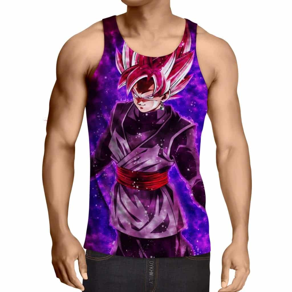 Dragon Ball Black Goku Rose 2 Ultra Instinct Dope Tank Top