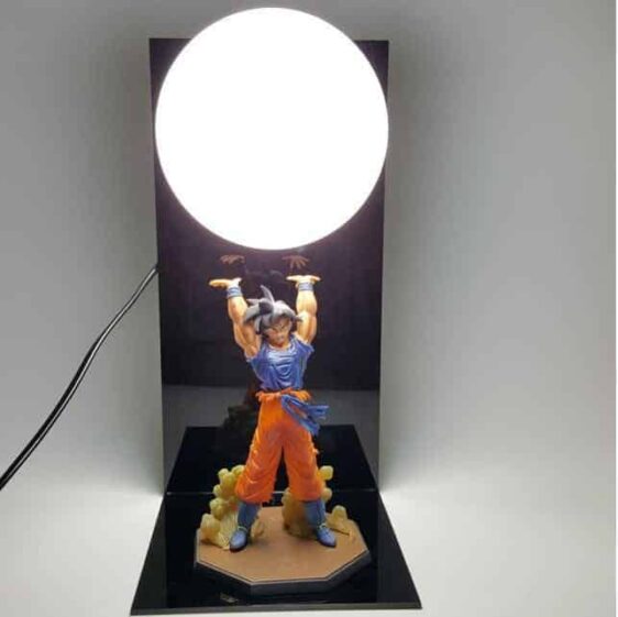 Dragon Ball Genki Dama Spirit Bomb Goku Bedside Lamp - Saiyan Stuff